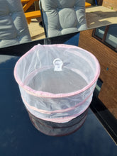 Load image into Gallery viewer, Set Of 2 Food Cover Outdoor BBQ Picnic Cake Mesh Mosquito Fly Net Protector Pink 30cm / 12Inch Kitchen Lightweight