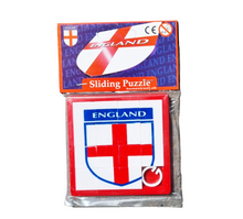 Load image into Gallery viewer, England Sliding Puzzle St George Flag Fun Novelty Pocket Travel Game
