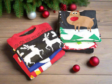 Load image into Gallery viewer, Christmas Sweater In Santa Ho Ho Ho Design, Black Xmas Santa Jumper Unisex 3 Sizes