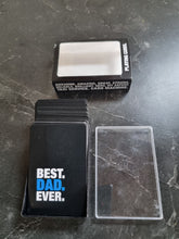 Load image into Gallery viewer, Best Dad Ever Playing Cards Fathers Day Gift Present Plastic Coated Cards