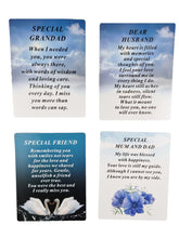 Load image into Gallery viewer, Grandad Laminated Memorial Funeral Grave Card With Special Message