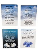 Load image into Gallery viewer, Special Friends Laminated Memorial Funeral Grave Card With Message