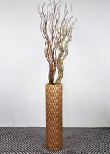 Load image into Gallery viewer, Large Gold Ceramic Floor Vase 60cm Home Decor