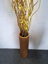 Load image into Gallery viewer, Large Gold Ceramic Floor Vase 60cm Home Decor