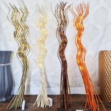 Load image into Gallery viewer, Tall Spiral 80 LED Light Up Willow Twigs Bunch Battery Operated 120cm Home Decor
