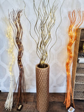 Load image into Gallery viewer, Tall Spiral 80 LED Light Up Willow Twigs Bunch Battery Operated 120cm Home Decor
