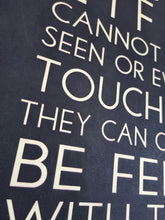 Load image into Gallery viewer, Wooden Home Gift Sign With Special Message, The Best Things In Life 60x40cm