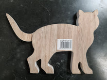 Load image into Gallery viewer, All You Need Is Love And A Cat Wooden Carved Ornament Home Decor Message Sign