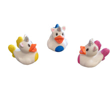 Load image into Gallery viewer, Unicorn Ducks, Set of 6 Rubber Unicorn Ducks in Bright Colours. 'Unicorn Ducks' from Ducks in Disguise