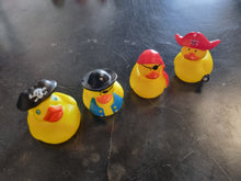 Load image into Gallery viewer, Pirate Ducks, Set of 4 Rubber Pirate Ducks Ready To Set Sail. 'Pirate Ducks' from Ducks in Disguise