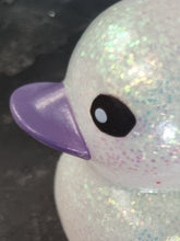 Load image into Gallery viewer, Large Glitter Duck in Choice Of Bright Colours Fun Party Bag Gifts Games Bath Time Ducks Toys