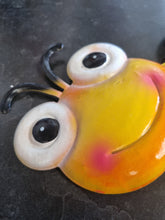 Load image into Gallery viewer, Let it Bee Garden Wind Chime - Very Cute Yellow and Black Bee Metal Wind Chime