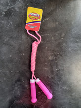 Load image into Gallery viewer, Value Plastic Handle Skipping Rope 220cm 7' 3" approx length Adjustable Lightweight