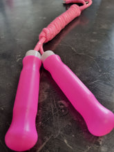 Load image into Gallery viewer, Value Plastic Handle Skipping Rope 220cm 7' 3" approx length Adjustable Lightweight