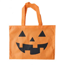 Load image into Gallery viewer, Halloween Canvas Tote Shopping Treat Bag In Ghost Pumpkin Mummy Or Cat Design