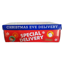 Load image into Gallery viewer, Christmas Eve Card Box With Special Delivery Message Fun Vibrant Xmas Gift Boxes