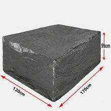 Load image into Gallery viewer, Large Waterproof Rectangular Outdoor Furniture Cover Heavy Duty 6-8 Seater table and chairs cover