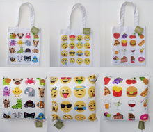 Load image into Gallery viewer, Satin Soft Touch Emoji Cushion Square 17" Best Quality Smiley Face Cushions with Polyester inner