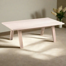 Load image into Gallery viewer, A-Line Grande Wooden Coffee Table In White Oiled Oak Spacious 130x70cm