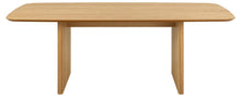 Load image into Gallery viewer, Christo Lamella Rectangular Oak Dining Table Spacious 220cm x 105cm Top