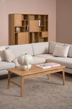 Load image into Gallery viewer, Essex Rectangular Oak Coffee Table Large Modern Furniture 120cm