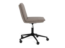 Load image into Gallery viewer, Flynn Fabric Home Office Desk Beige Chair Brake Castors, Gas lift And Swivel