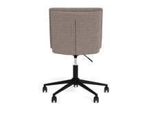 Load image into Gallery viewer, Flynn Fabric Home Office Desk Beige Chair Brake Castors, Gas lift And Swivel