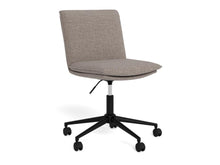 Load image into Gallery viewer, Flynn Fabric Home Office Desk Beige Chair Brake Castors, Gas lift And Swivel