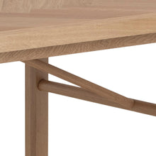 Load image into Gallery viewer, Galway Oak Herringbone Large Rectangle Dining Table 200x100x75cm