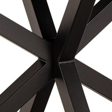 Load image into Gallery viewer, Heaven Rectangle Ceramic Dining Table In Brown With Solid Metal Base 160x90cm