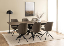 Load image into Gallery viewer, Heaven Large Extending Brown Dining Table Spacious Ceramic 8/10 Seats 200/240 x 100 cm