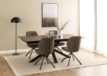 Load image into Gallery viewer, Heaven Large Extending Brown Dining Table Spacious Ceramic 8/10 Seats 200/240 x 100 cm