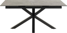 Load image into Gallery viewer, Heaven Extendable Black Dining Table Large Spacious Ceramic 168/210 x 90 cm