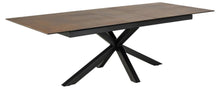 Load image into Gallery viewer, Heaven Large Extending Brown Dining Table Spacious Ceramic 8/10 Seats 200/240 x 100 cm