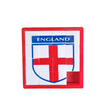 Load image into Gallery viewer, England Sliding Puzzle St George Flag Fun Novelty Pocket Travel Game