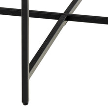 Load image into Gallery viewer, Lamoine Coffee Table Round With Marble Melamine Top And Strong Metal Base 70cm