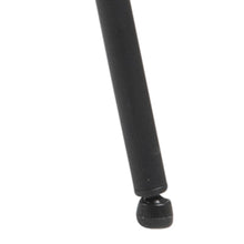 Load image into Gallery viewer, Lima Luxurious Black Fabric Dining Chair, Set Of 2 Velvet Upholstered Chairs With A Solid Metal Base