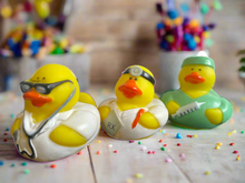Load image into Gallery viewer, Bulk Buy Mixed Rubber Ducks, Mini Rubber Ducks For Party Favours, Party Bags, Games, Duck Race And More