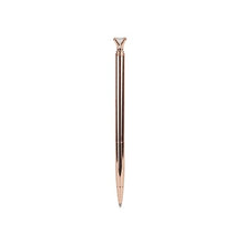 Load image into Gallery viewer, Marble print and Rose Gold Stationery Set, Pencil Case, Notepad and Slim Rollerball Pen