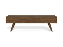 Load image into Gallery viewer, A-Line Long TV Unit With 2 Drawers And Shelf In Brown Oiled Oak 1.5m 150x40x45cm
