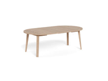 Load image into Gallery viewer, A-Line Extending Round Dining Table In White Oak 120 To 220cm
