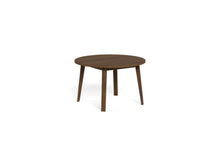 Load image into Gallery viewer, A-Line Round Dining Table In Brown Oak Spacious 120cm