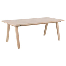 Load image into Gallery viewer, A-Line Rectangle Dining Table In White Oak Spacious 200cm