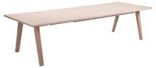 Load image into Gallery viewer, A-Line Extending Large Dining Table In White Oak Spacious 210cm To 310cm