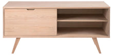 Load image into Gallery viewer, A-Line Buffet Sideboard Cabinet In White Oak With 4 Drawers And 1 Shelf 160x45x72cm
