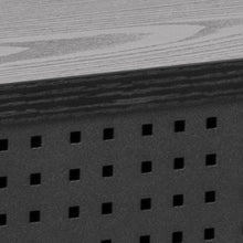 Load image into Gallery viewer, Angus Bookcase Shelving Unit With Sliding Doors Black Shelves And Steel Frame 94x27x114 cm