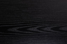 Load image into Gallery viewer, Angus Bureau Modern Office Desk In Black With Metal Legs And Sliding Door Spacious 120cm