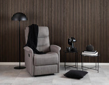 Load image into Gallery viewer, Avila Amour Round Side Table In Black Marble With A Metal Base 42cm