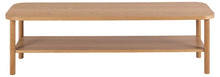 Load image into Gallery viewer, Banbury Long Oak Coffee Table 150 x 50 cm With Shelf