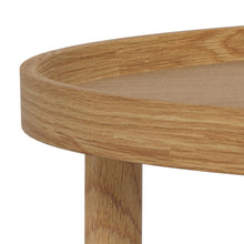 Load image into Gallery viewer, Banbury Round Oak Coffee Table Spacious 80cm With Shelf